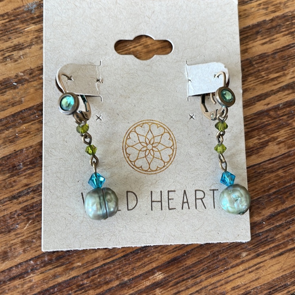 Colorful earrings- boho hippy look